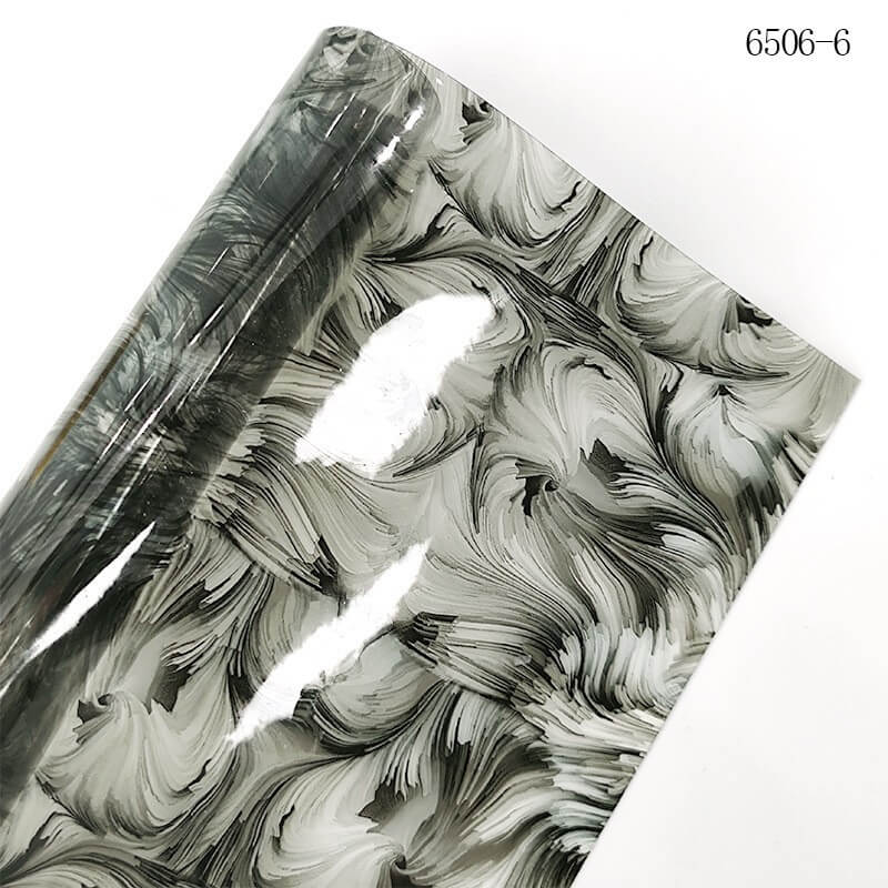 Rainbow Printed Sheer PVC PVC Fabric for Bag Wholesale Supplier 4